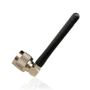 UHF 433MHz Terminal Rubber Rod Antenna With N Male Connector